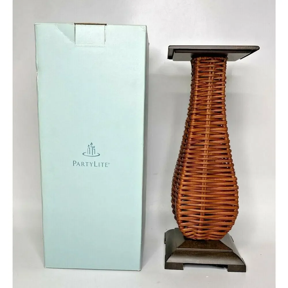 PartyLite Island Escape Pillar Holder 10