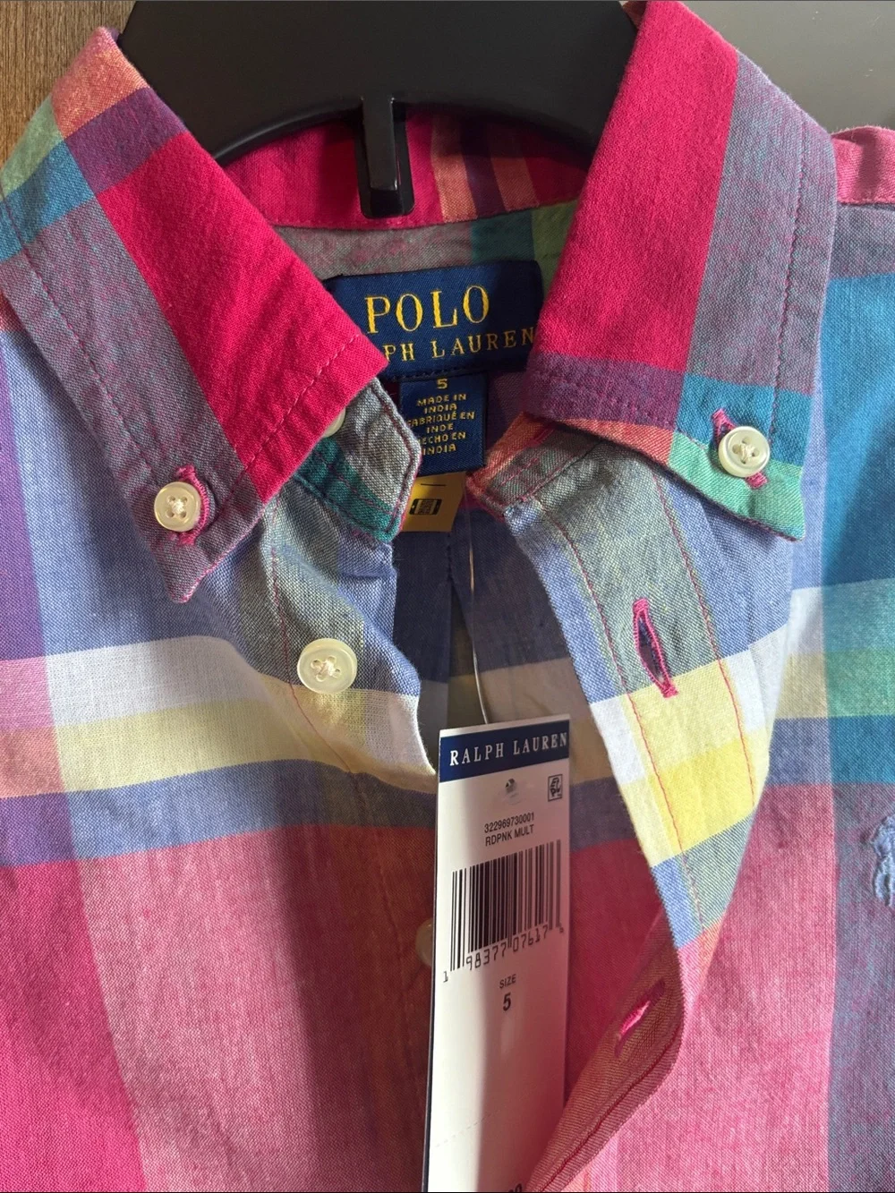 Ralph Lauren classic button
