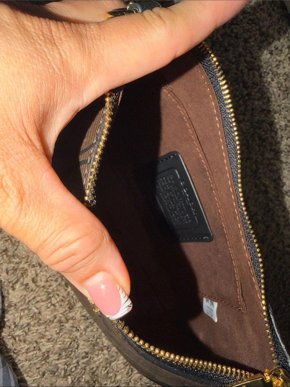 Coach signature canvas