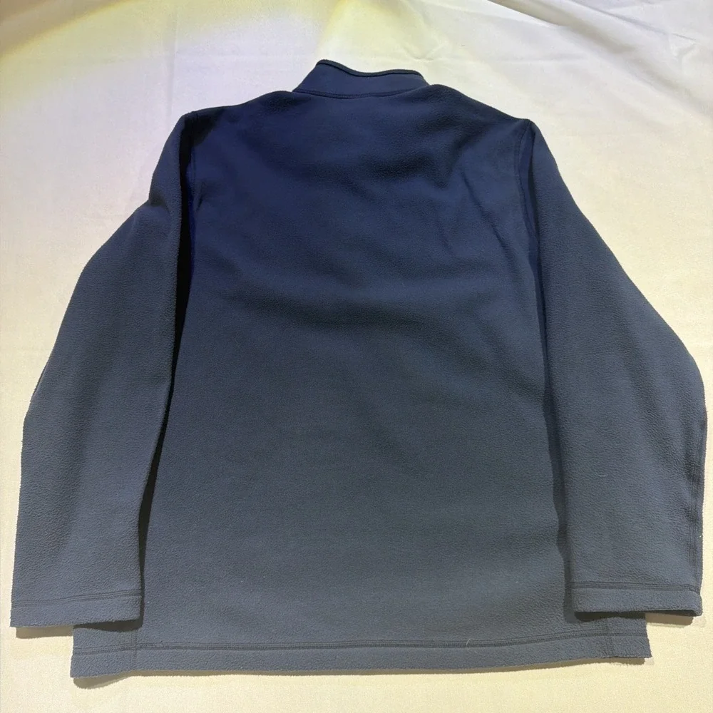 North Face Men's XL Blue Quarter Zip Fleece Pullover 00171