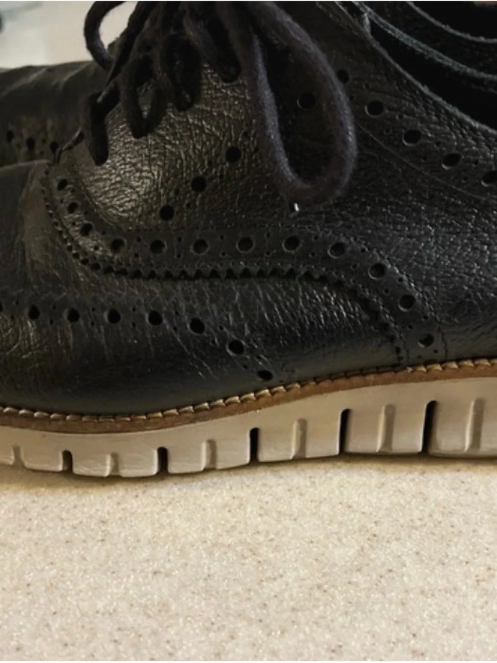 Cole Haan black leather