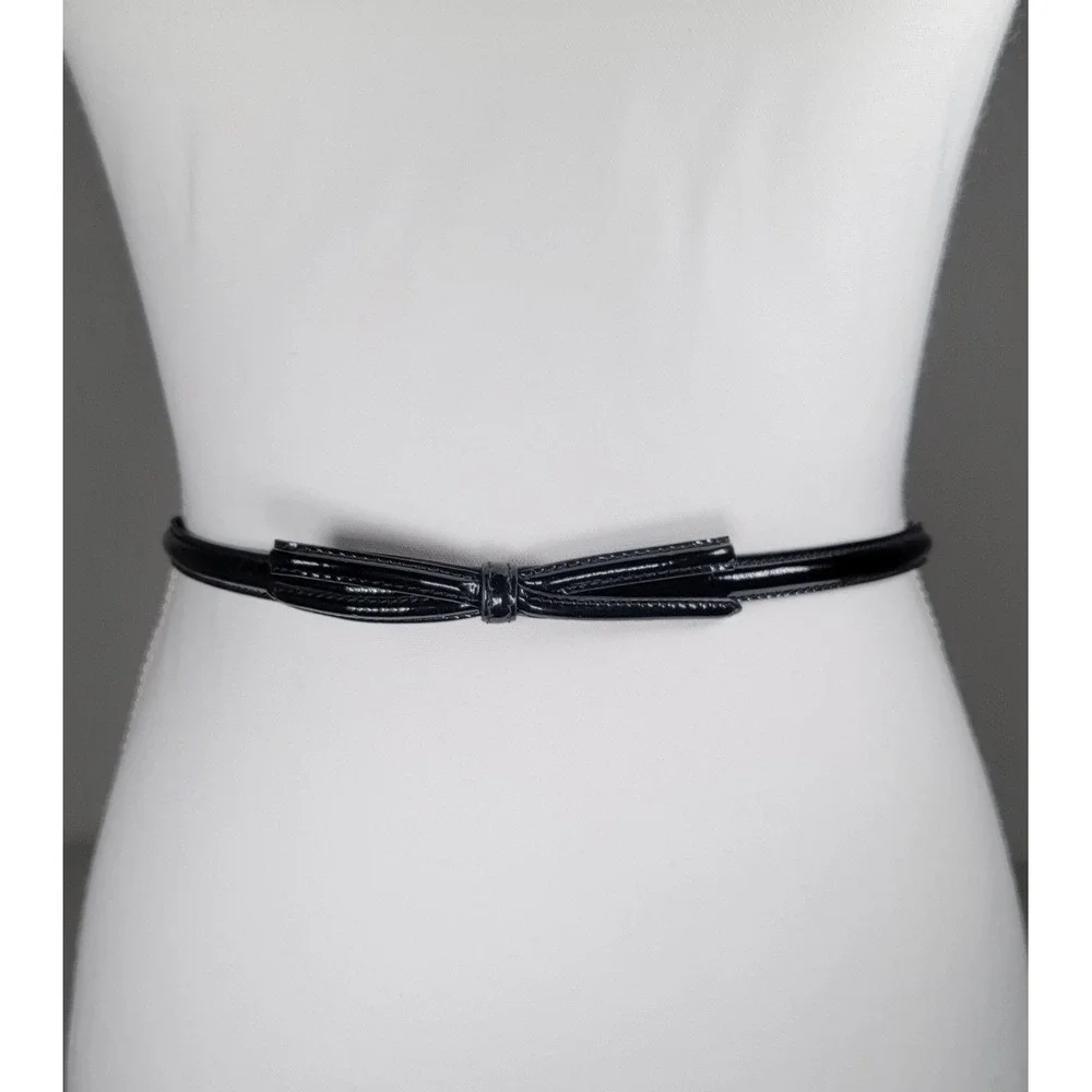 Prada skinny belt