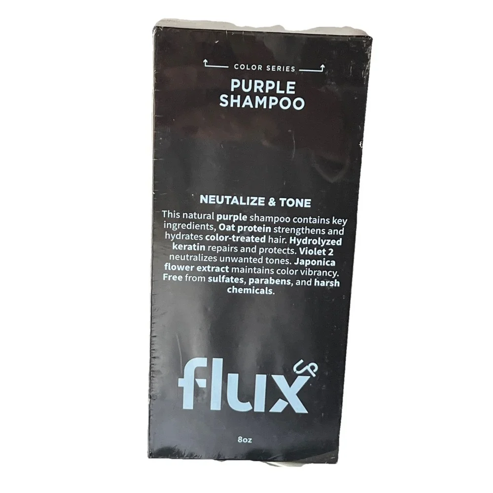 Flux Up Purple Shampoo Color Series Neutralize And Tone‎ 8 Oz USA Made New