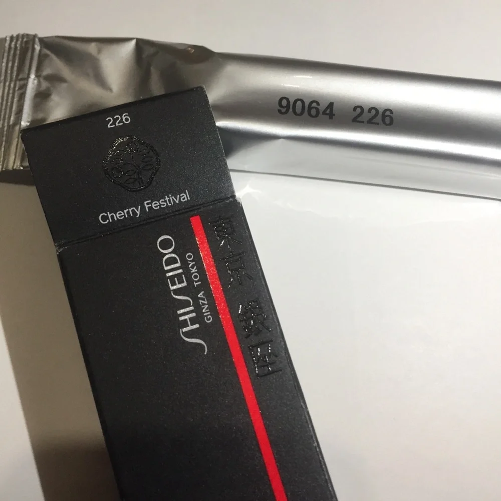 Shiseido lipstick cherry festival