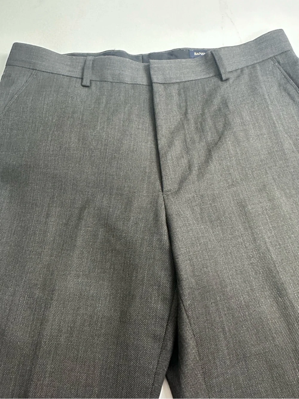 Banana Republic tailored black