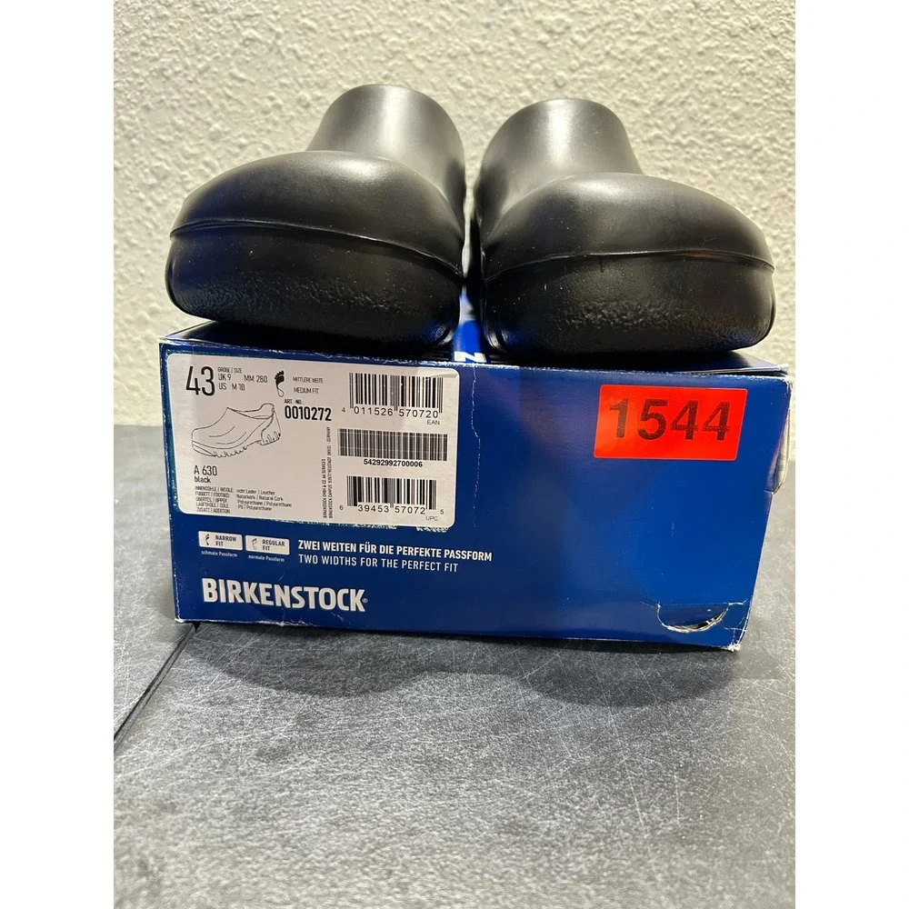 Birkenstock black support construction
