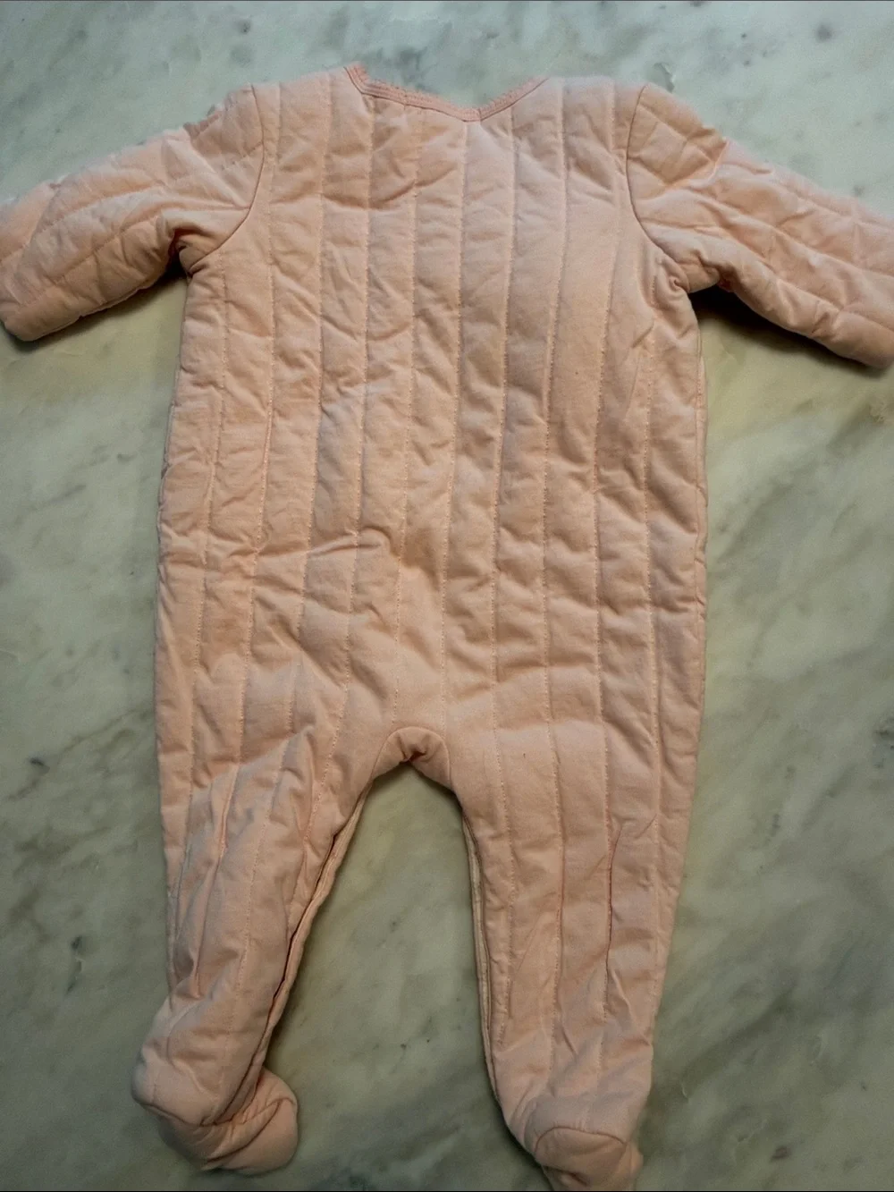 Janie and Jack quilted footed