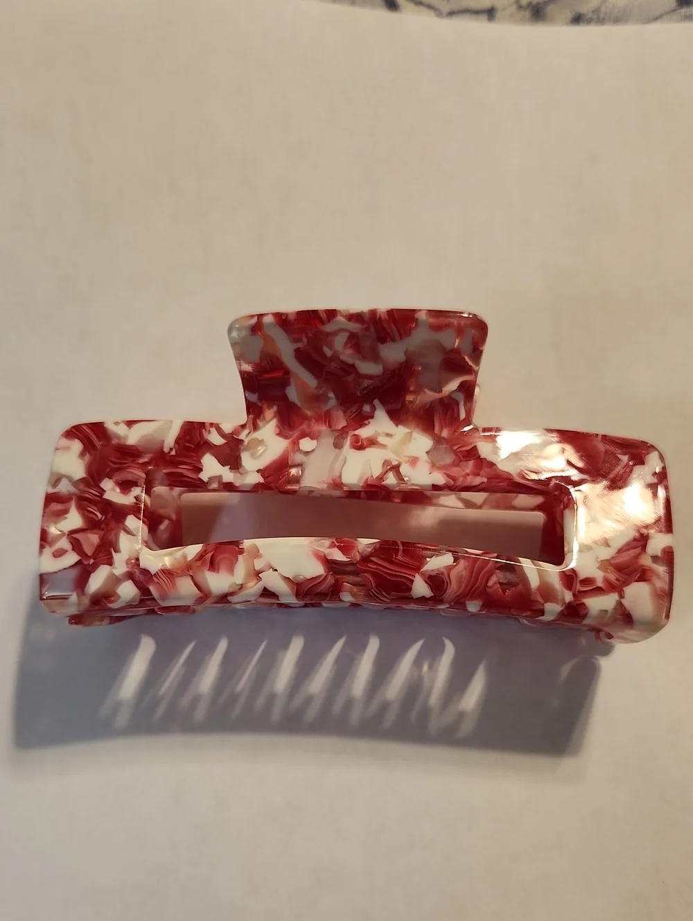 NWOT Acetate Hair Clip 4 inches
