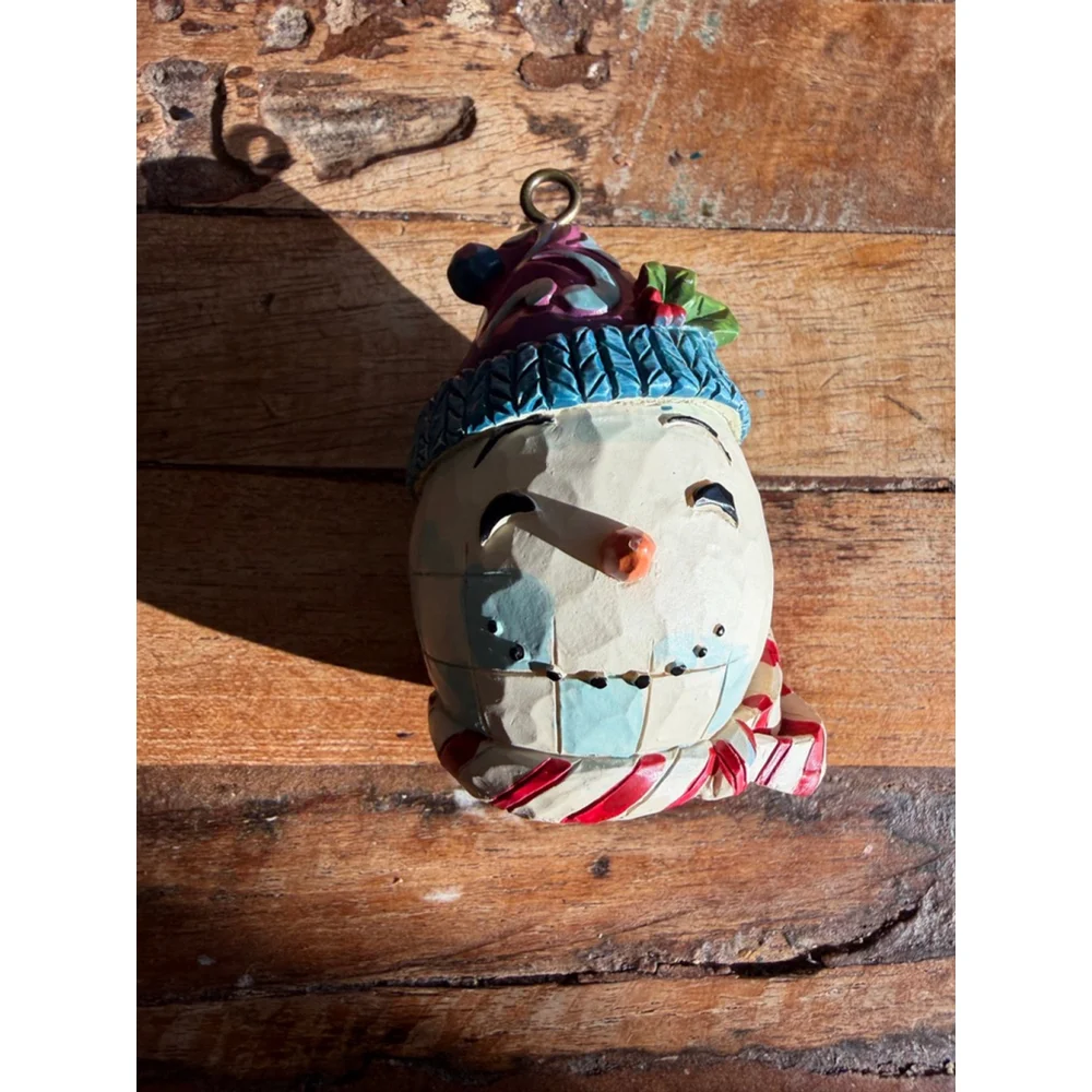Jim Shore Christmas Ornaments Set/5 Winter Sleigh w/Hanging Ornaments