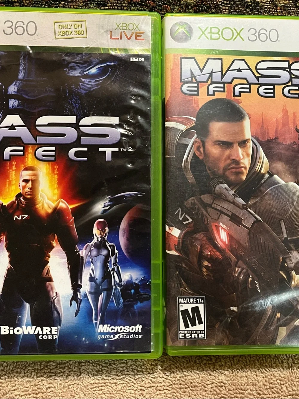 Microsoft Xbox 360 Mass Effect and Mass Effect Bundle