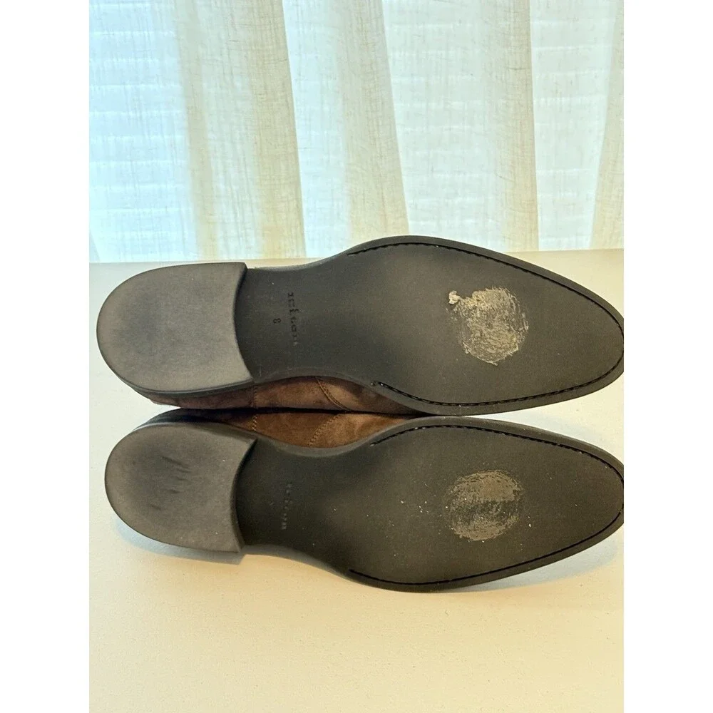 Kiton brown suede