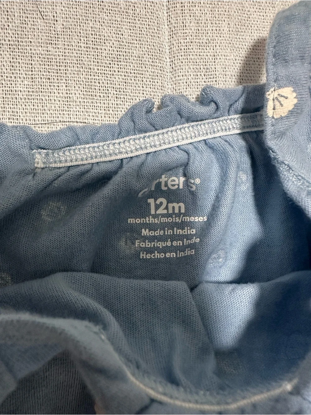 Carters soft blue