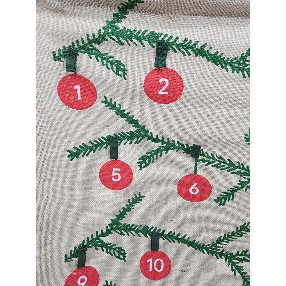 IKEA VINTERFINT Hanging Christmas‎ Advent Calendar 24 Loops (005.608.88) NEW