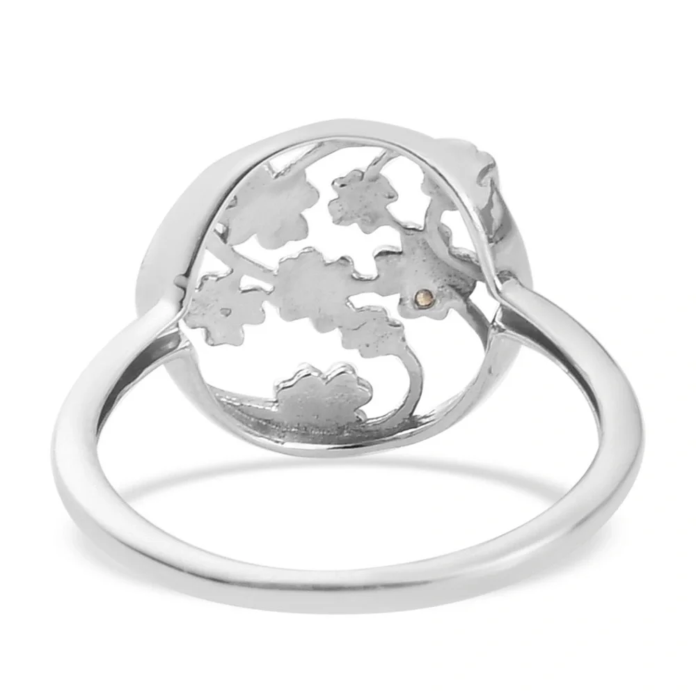 Diamond Accent Sterling Silver Ring
