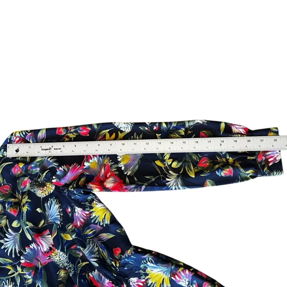 J.Crew Flouncy Hem Dress in Painted Floral - Size 2