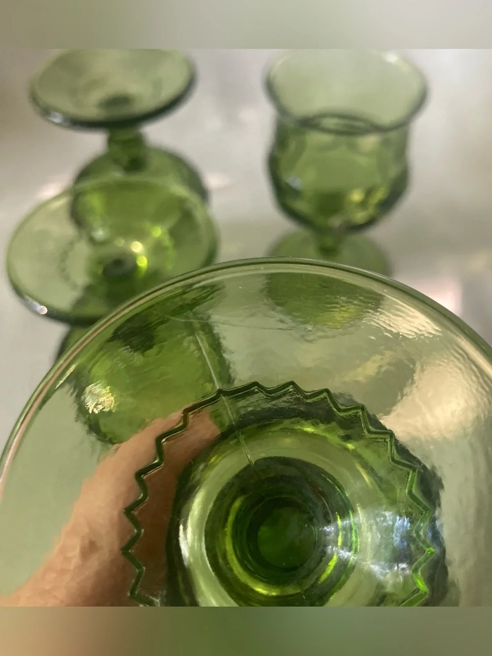 Indiana Glass set vintage