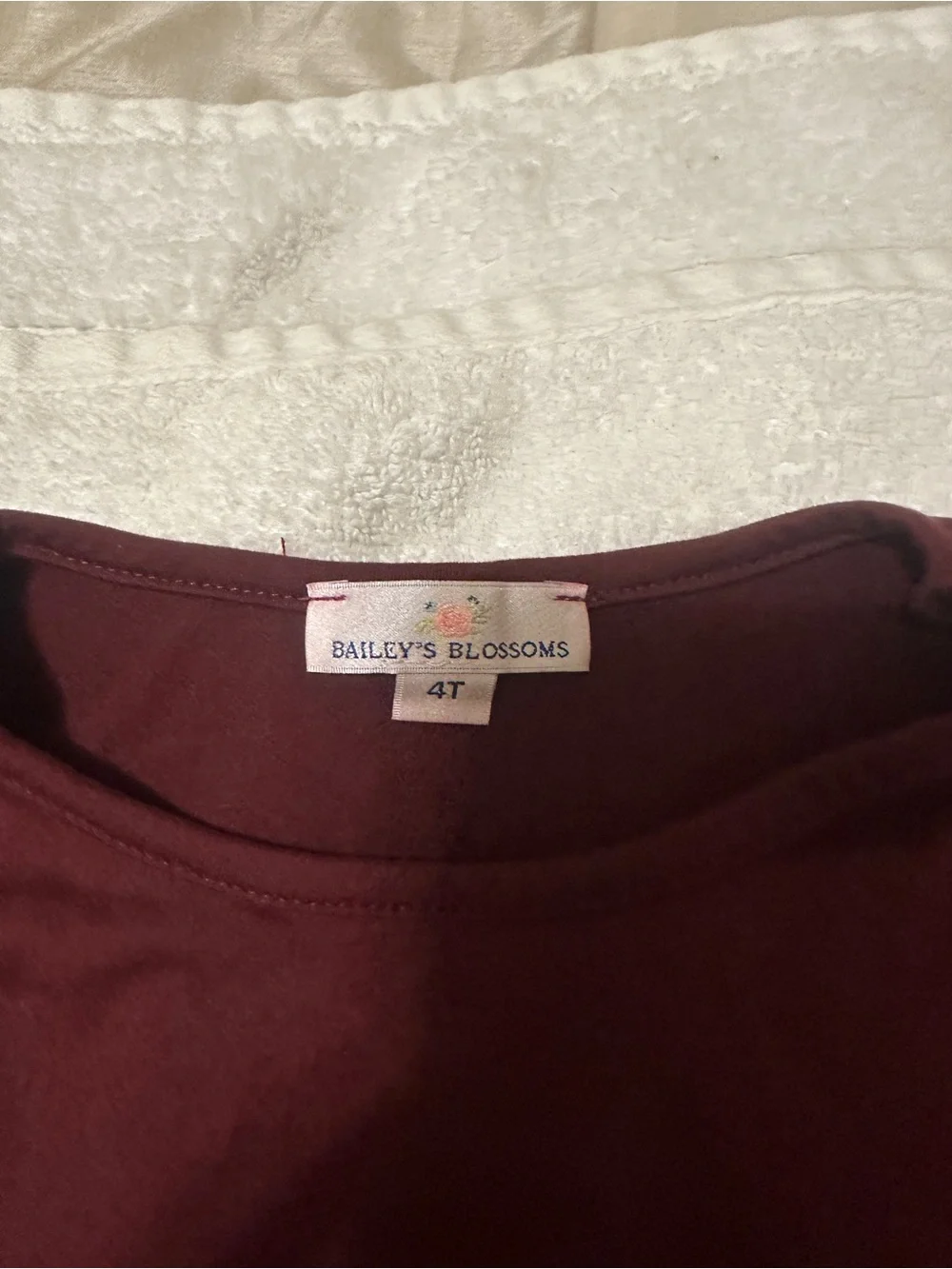 Bailey’S Blossoms cute burgundy