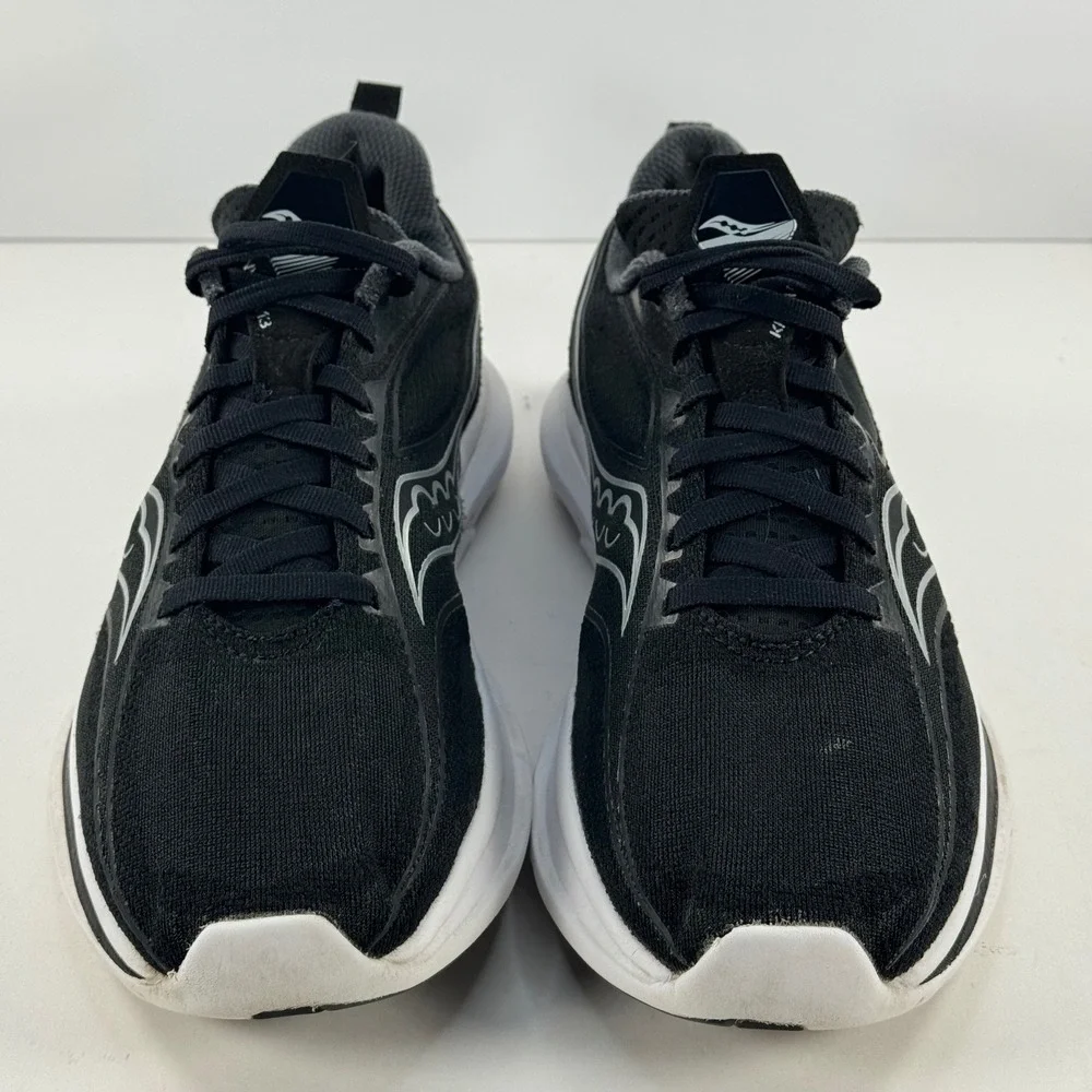 Saucony Kinvara 13 Womens Running Shoes‎ Black White S10723-05 Size 10