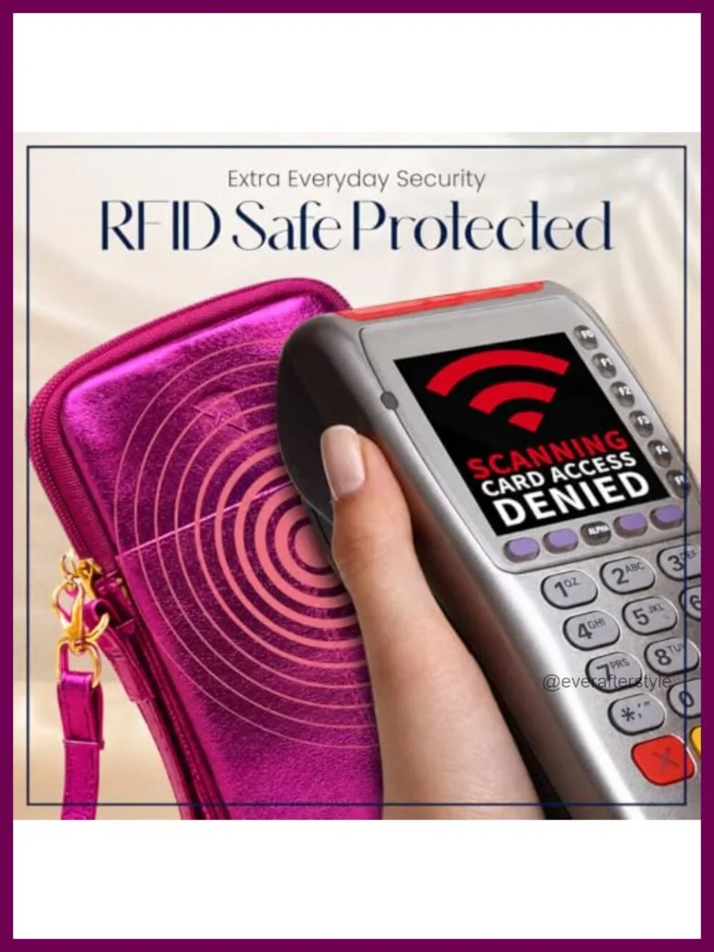 Genuine Leather Small Crossbody Bag for Women Cell Phone Purse RFID Wallet