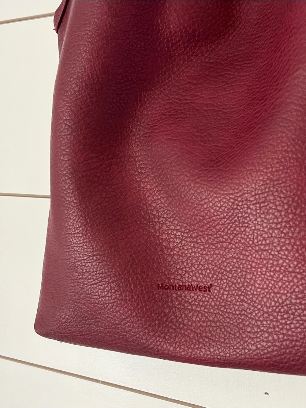 Montana West Burgundy Shoulder Bag