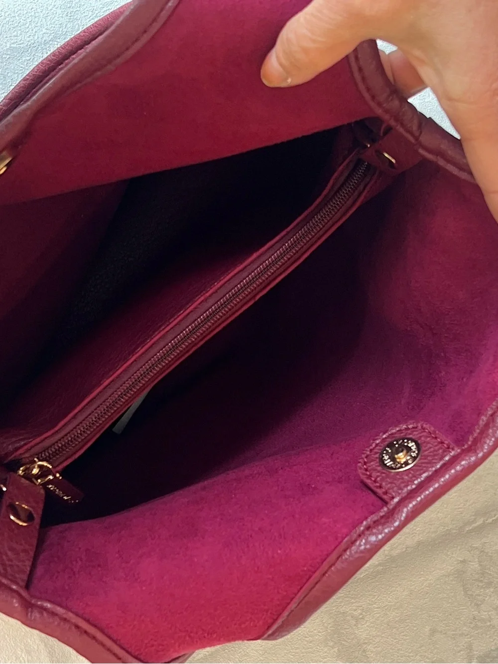 Montana West Burgundy Shoulder Bag
