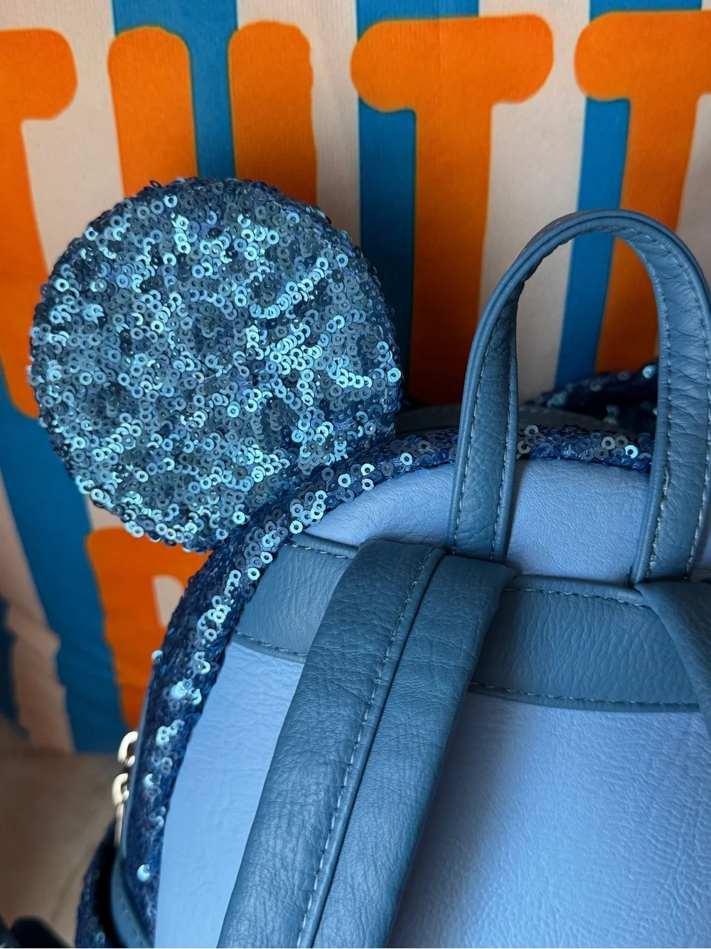 Disney shimmery blue