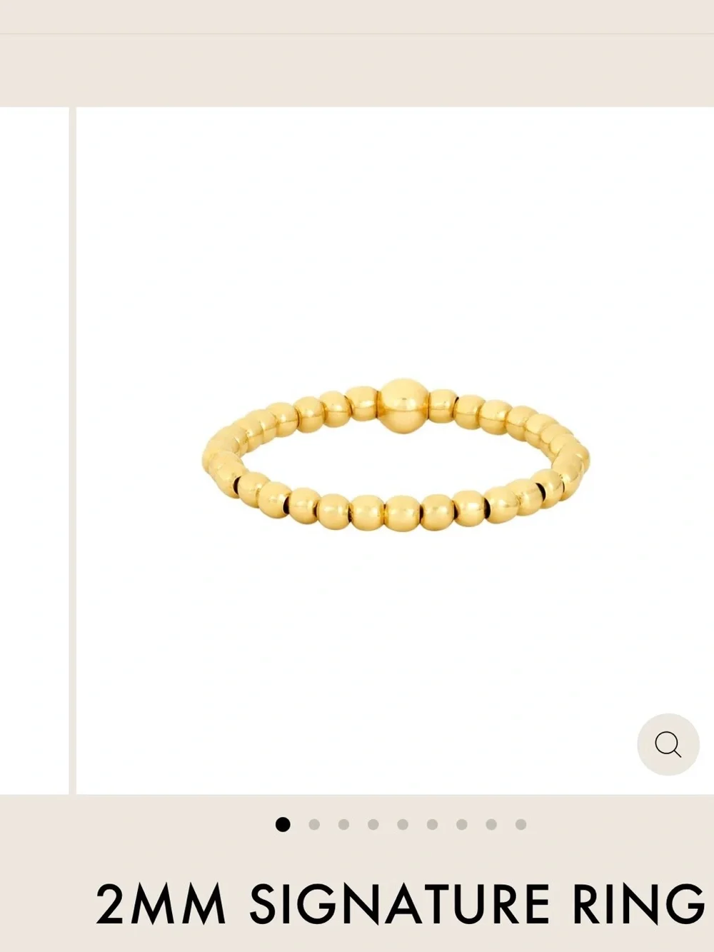 Karen Lazar Design delicate gold