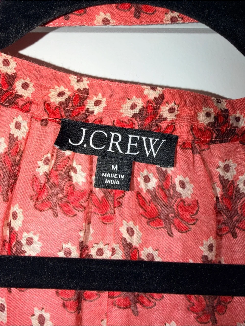 J. Crew lightweight pink