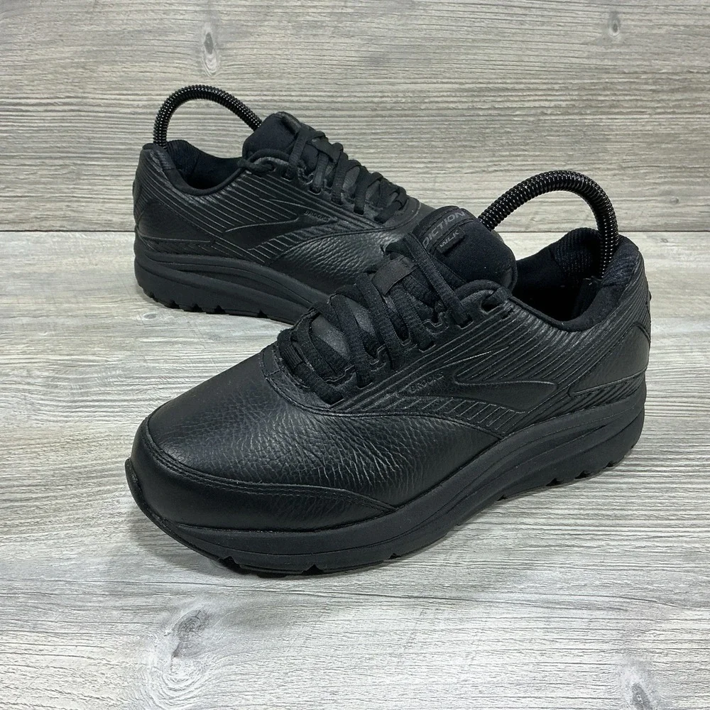 Brooks Addiction Walker 2 Walking Leather Shoes 1203071D072 Women's Size 6D Wide