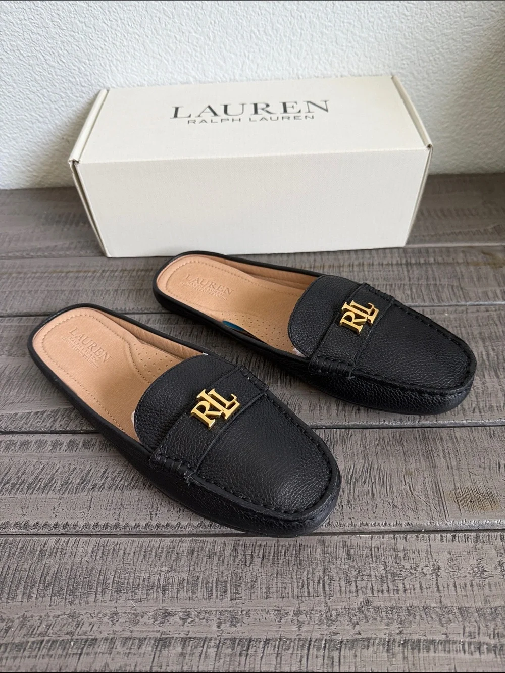 Lauren Ralph Lauren leather sophisticated