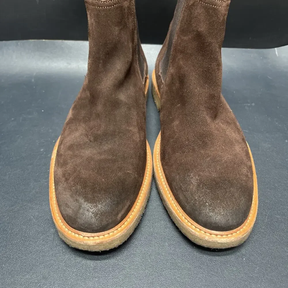 Banana Republic Brown Suede Crepe Chelsea Boot Men’s Size 10 US, EU 43.