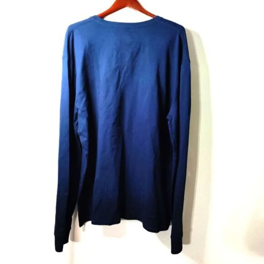 Levi Strauss Mountain Graphic Logo Long Sleeve Pullover Crewneck XXL-NWT Vintage