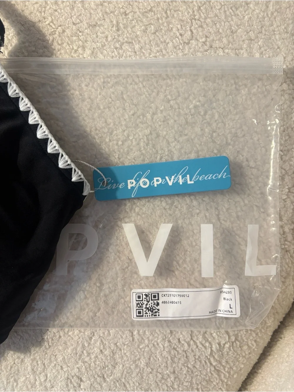 Popvil stylish black