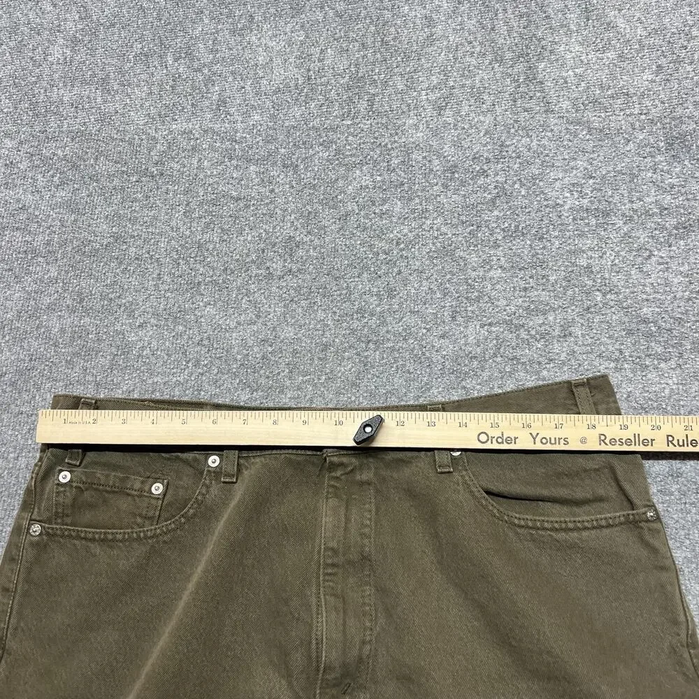 Vintage Levis 550 Jeans Mens 40x30 Green Med Wash Relaxed Tapered Denim USA