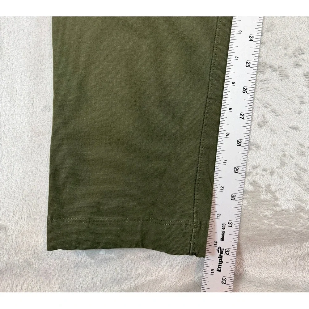 Lululemon Mens ABC Slim-Fit Trouser‎ Stretch Cotton VersaTwill Dark Olive 31x33