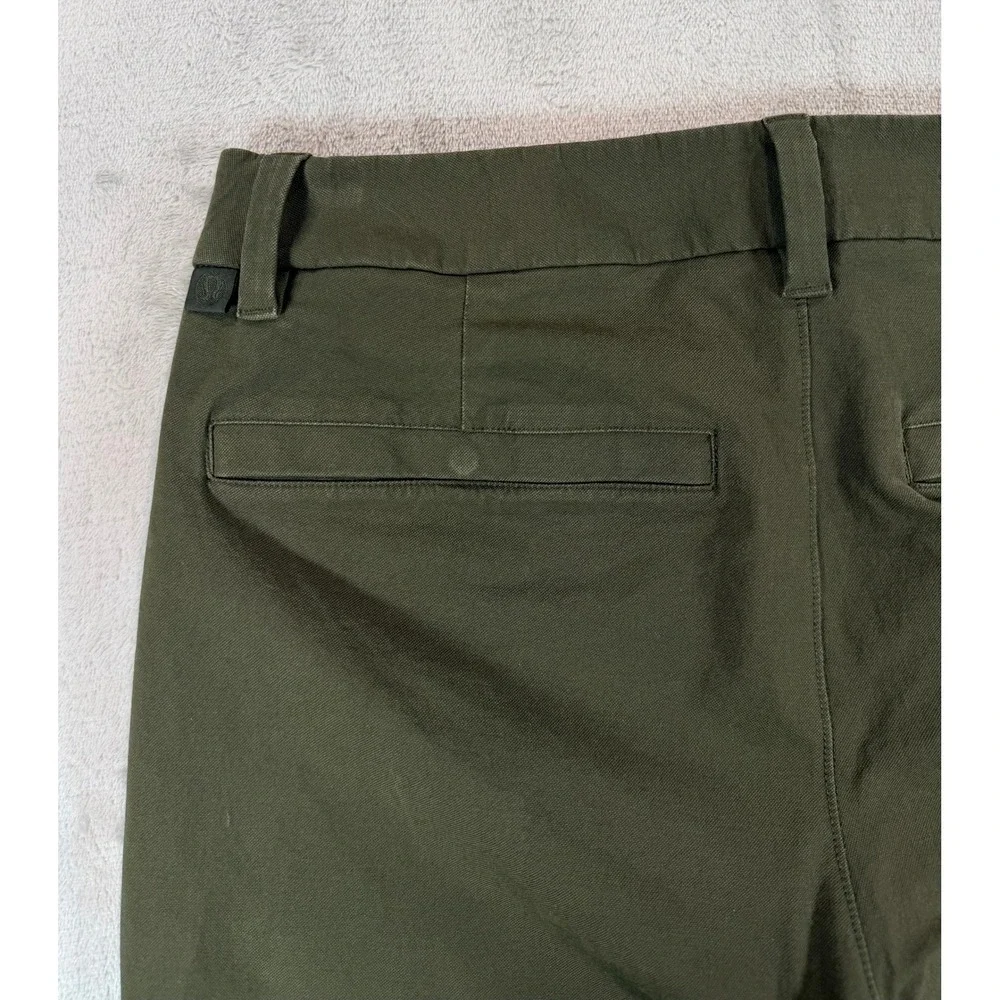 Lululemon Mens ABC Slim-Fit Trouser‎ Stretch Cotton VersaTwill Dark Olive 31x33