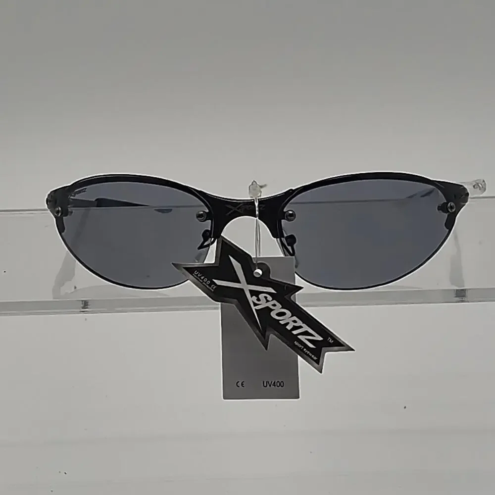 452 xsportz black sunglasses with