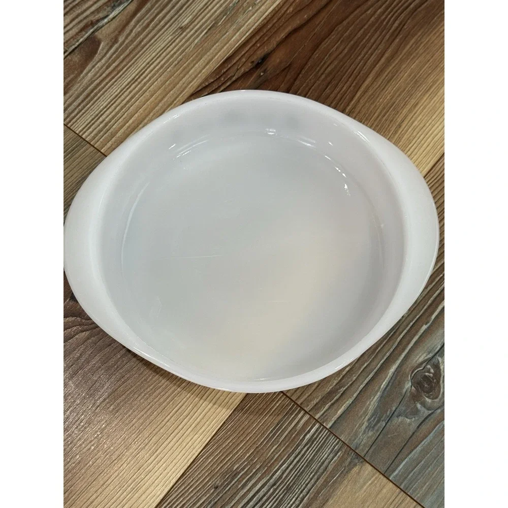 Glasbake white green