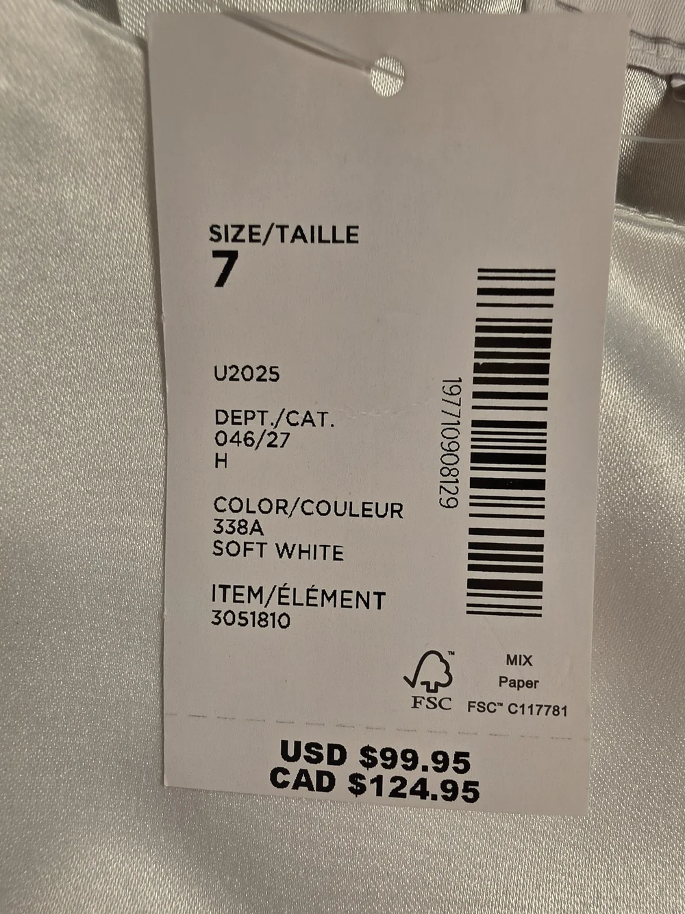 Gymboree satin bodice