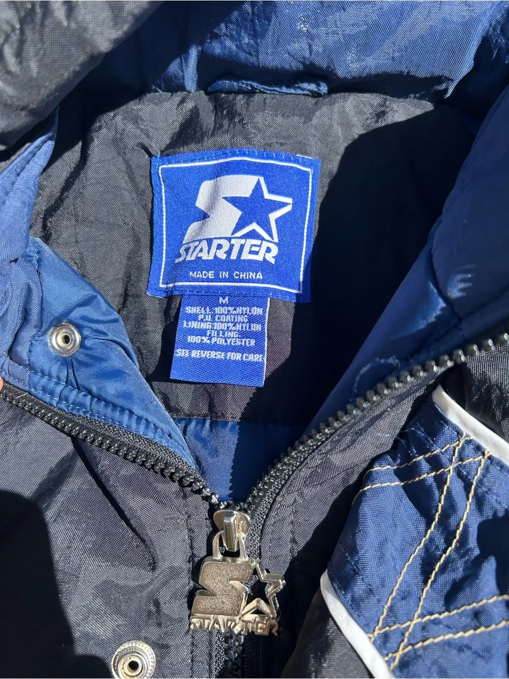 STARTER pullover puffer