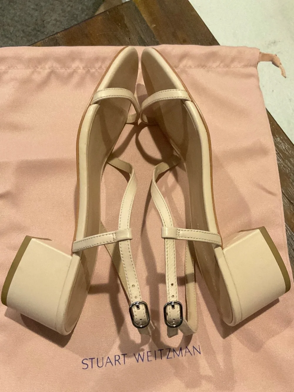 Stuart Weitzman slender straps