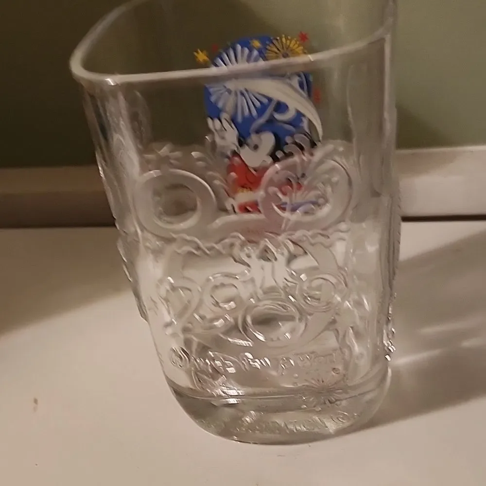 Disney clear glass
