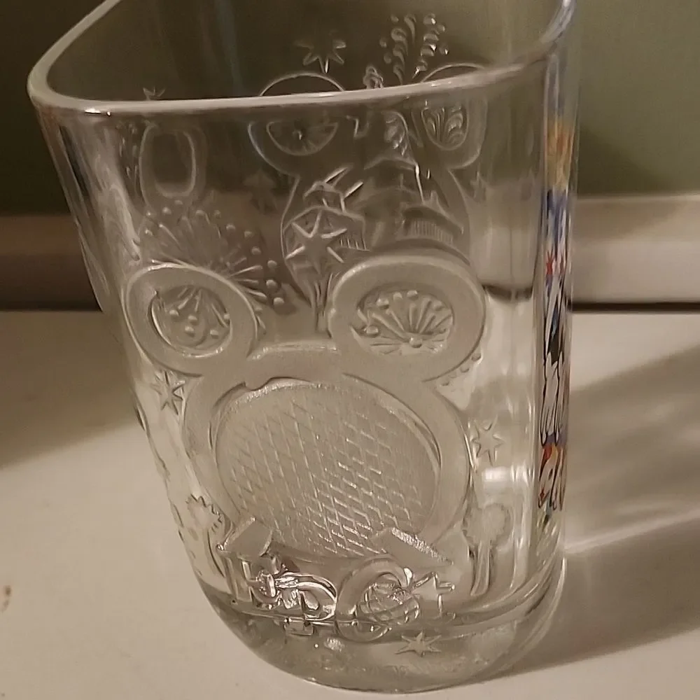 Disney clear glass