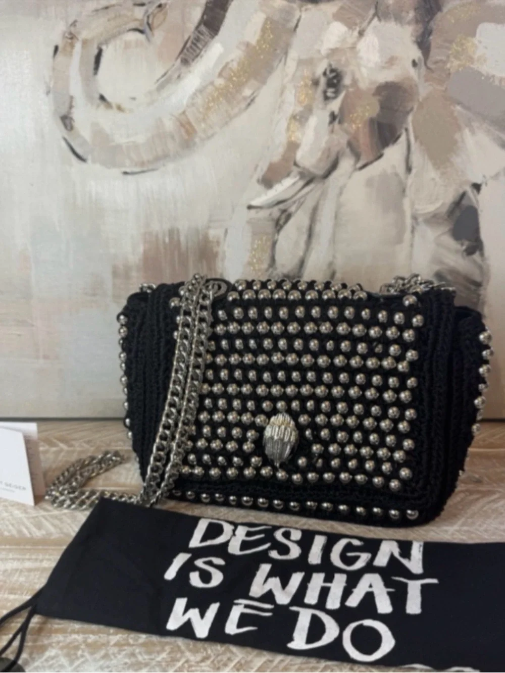 Kurt Geiger medium crochet