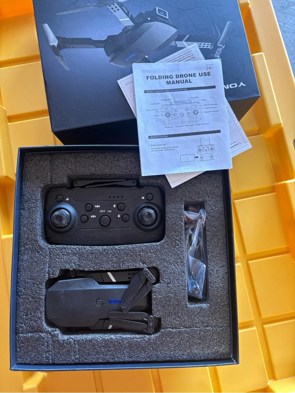 N/A foldable quadcopter