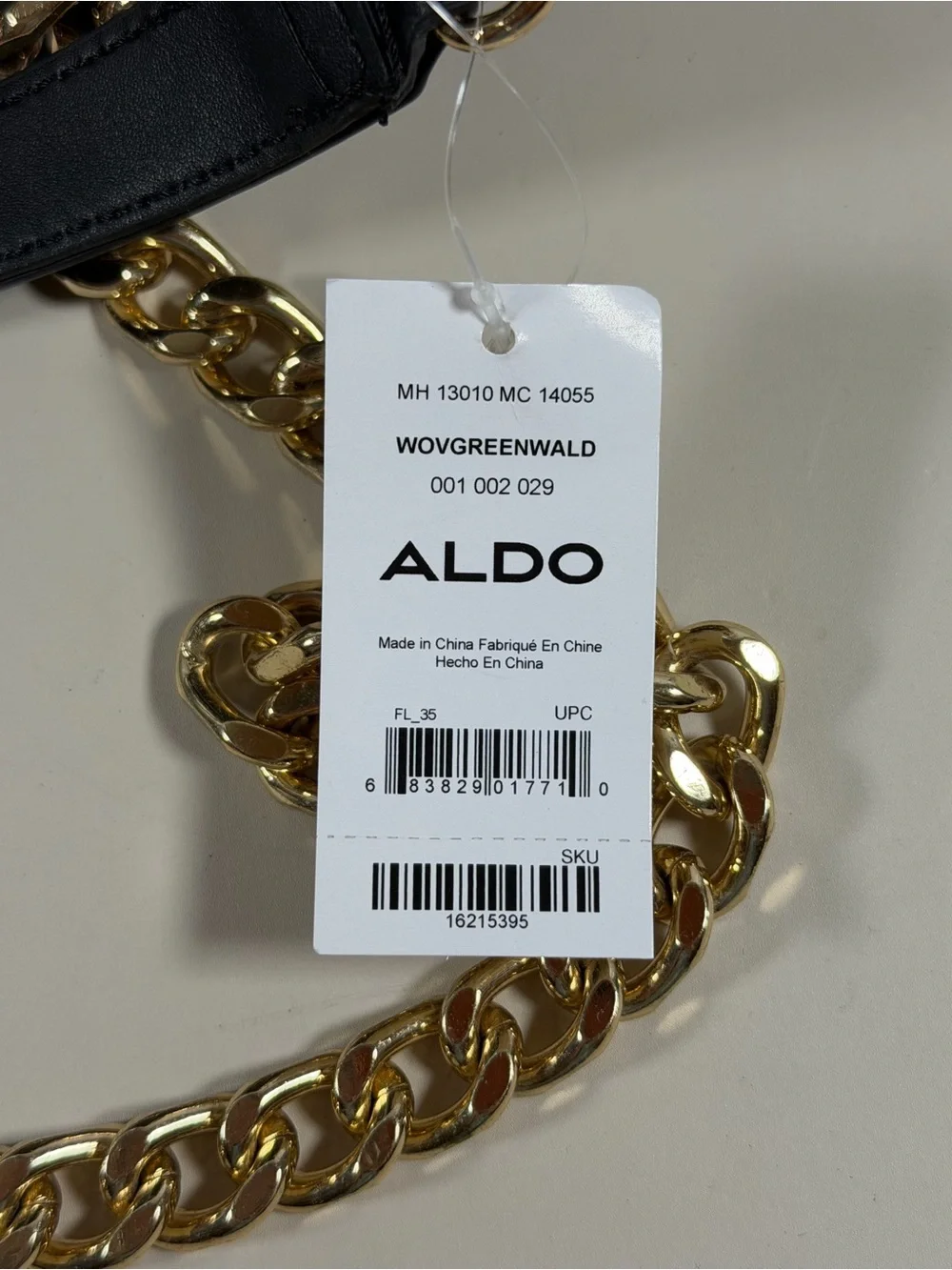 Aldo sleek black