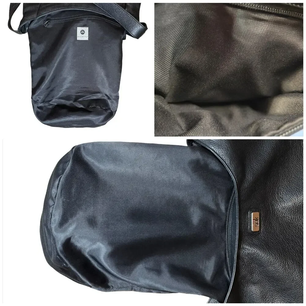 The Sak black pebbled