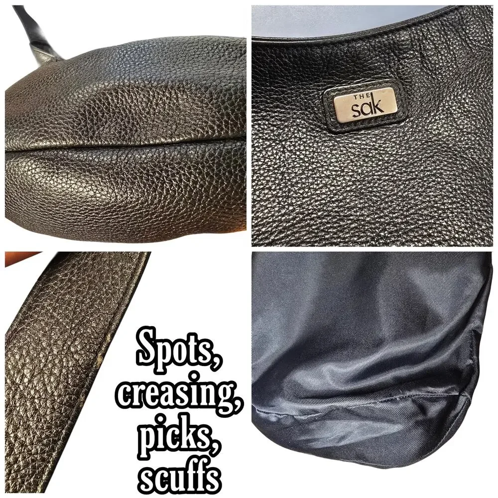 The Sak black pebbled