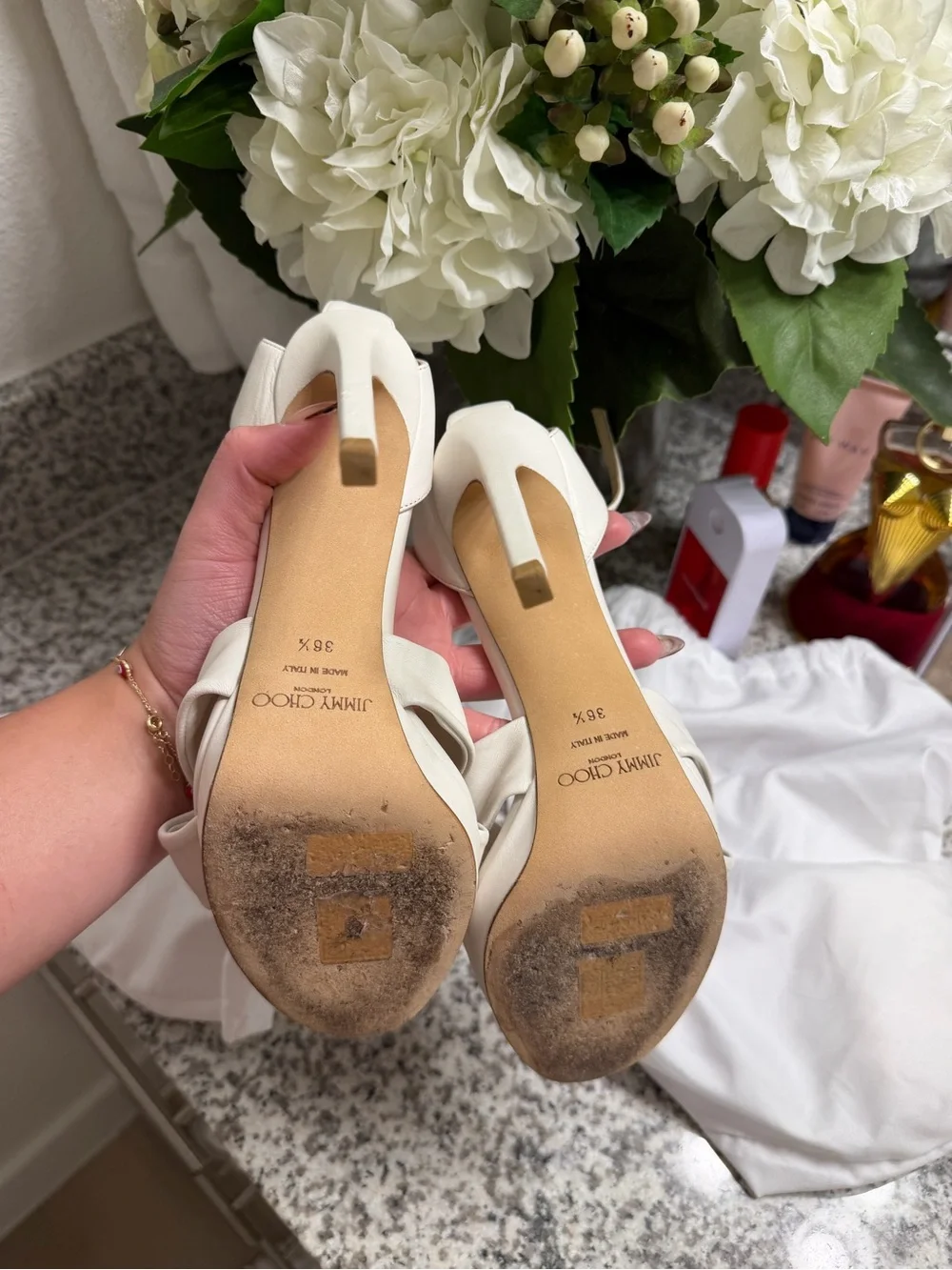 Jimmy Choo only weared