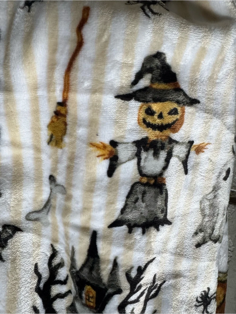 SPOOKVILLE halloween striped